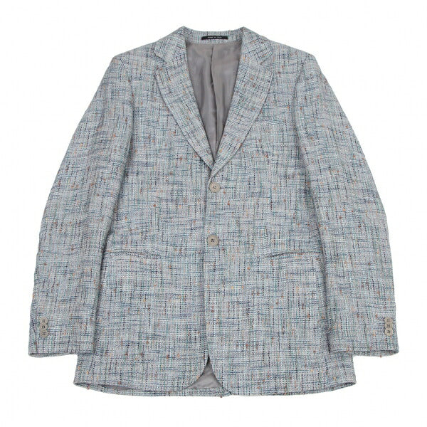 EMPORIO ARMANI A-Line Fancy Tweed 2B Jacket Size 46