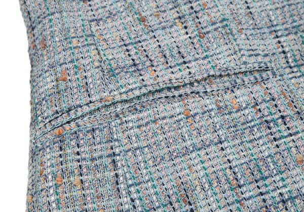 EMPORIO ARMANI A-Line Fancy Tweed 2B Jacket Size 46