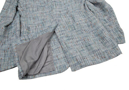 EMPORIO ARMANI A-Line Fancy Tweed 2B Jacket Size 46
