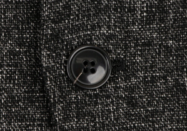 EMPORIO ARMANI JUDE LINE Melange Wool Jacket Black Size 46