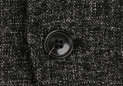 EMPORIO ARMANI JUDE LINE Melange Wool Jacket Black Size 46