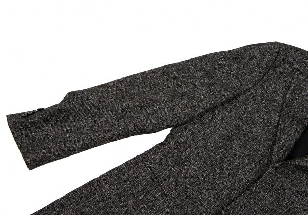 EMPORIO ARMANI JUDE LINE Melange Wool Jacket Black Size 46