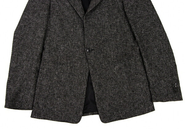 EMPORIO ARMANI JUDE LINE Melange Wool Jacket Black Size 46