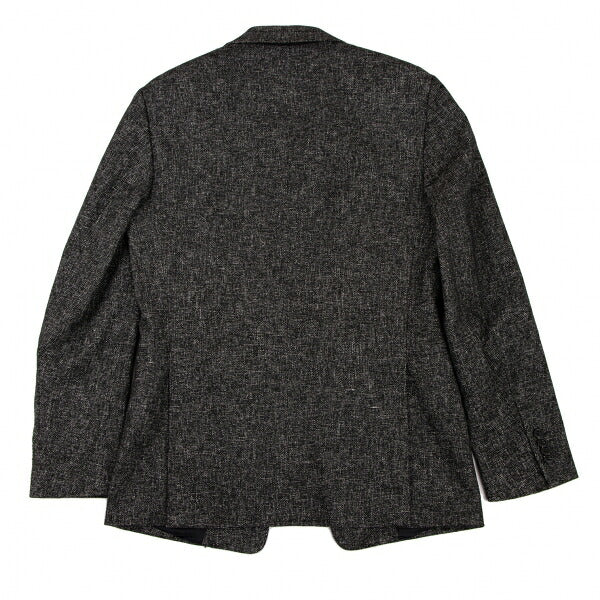 EMPORIO ARMANI JUDE LINE Melange Wool Jacket Black Size 46