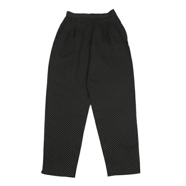 EMPORIO ARMANI Pindot Two-Tuck Pants Black Size 42