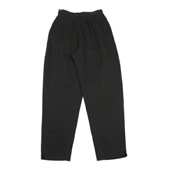 EMPORIO ARMANI Pindot Two-Tuck Pants Black Size 42