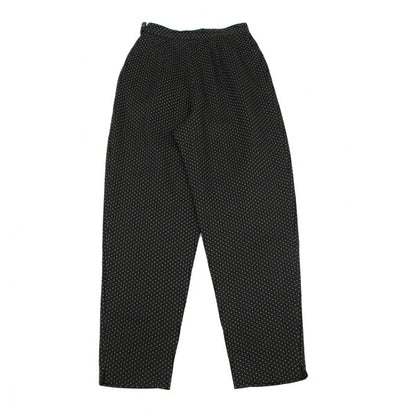 EMPORIO ARMANI Pindot Two-Tuck Pants Black Size 42