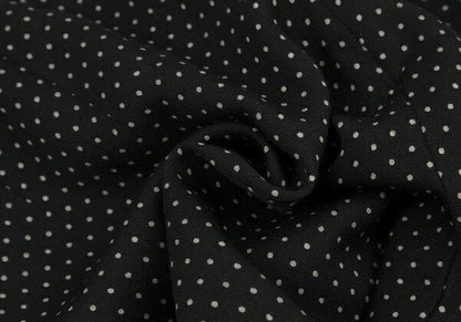 EMPORIO ARMANI Pindot Two-Tuck Pants Black Size 42