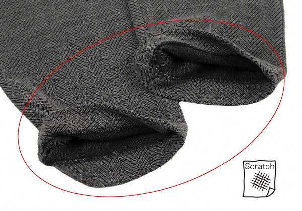 EMPORIO ARMANI Herringbone Knit Pants Gray Size 42
