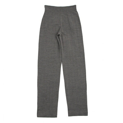 EMPORIO ARMANI Herringbone Knit Pants Gray Size 42