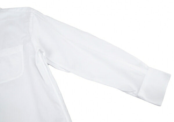 EMPORIO ARMANI Cotton Dobby Button-Down Shirt White Size 42