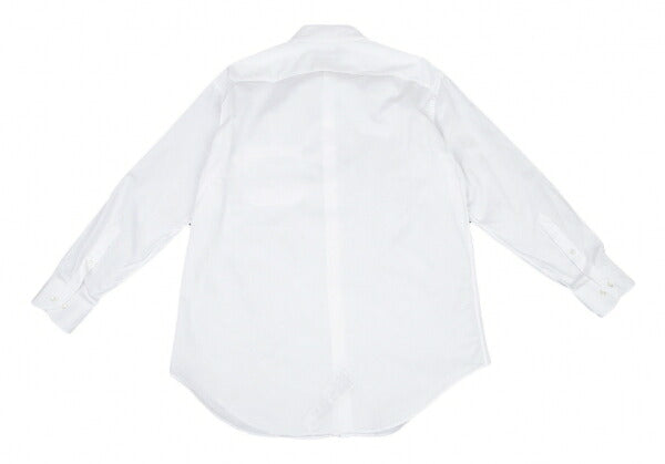EMPORIO ARMANI Cotton Dobby Button-Down Shirt White Size 42
