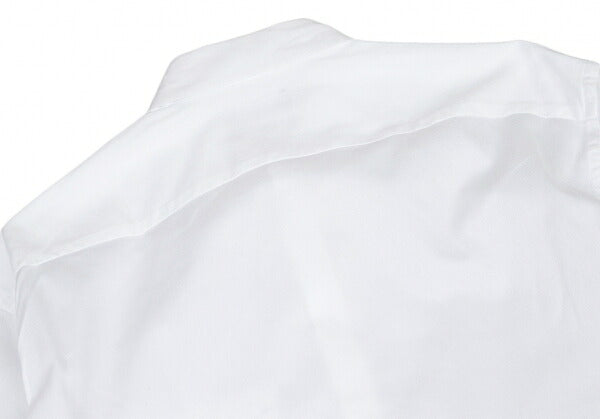 EMPORIO ARMANI Cotton Dobby Button-Down Shirt White Size 42