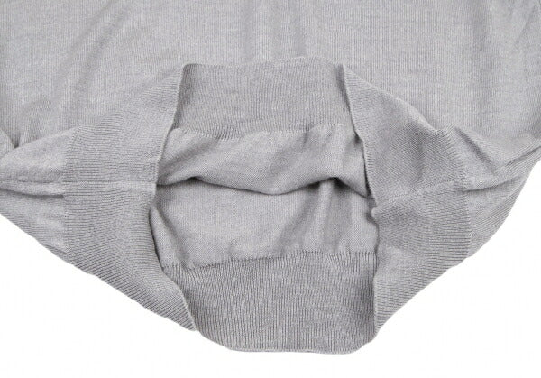 ARMANI COLLEZIONI Wool V-Neck Sweater Gray Size L