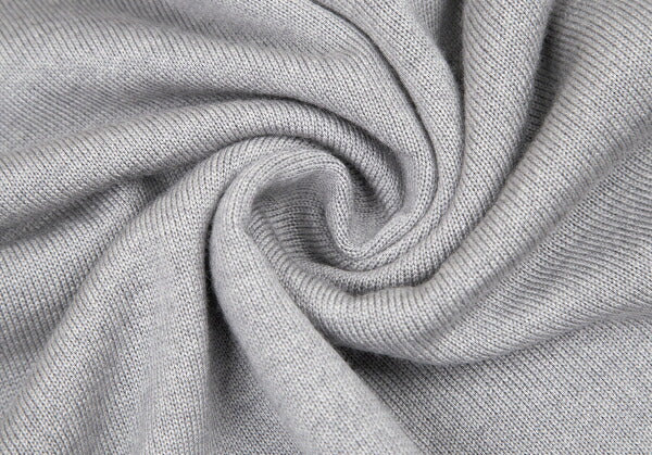 ARMANI COLLEZIONI Wool V-Neck Sweater Gray Size L
