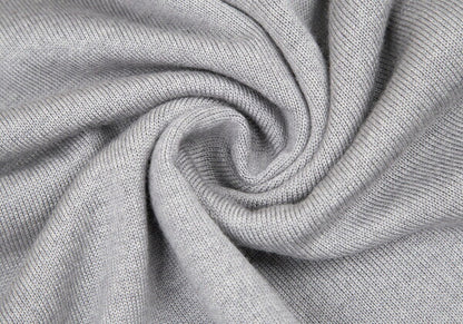 ARMANI COLLEZIONI Wool V-Neck Sweater Gray Size L