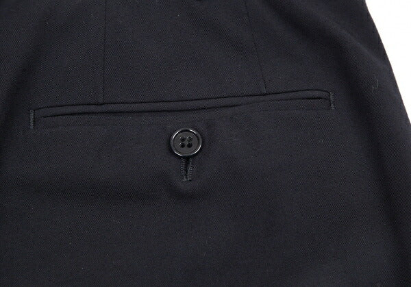 ARMANI COLLEZIONI Poly Rayon No-Tuck Pants Navy Size 54R