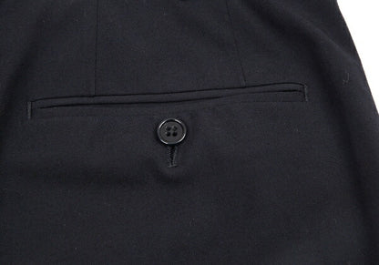 ARMANI COLLEZIONI Poly Rayon No-Tuck Pants Navy Size 54R