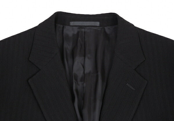 ARMANI COLLEZIONI Shadow Stripe Jacket Black Size 52R