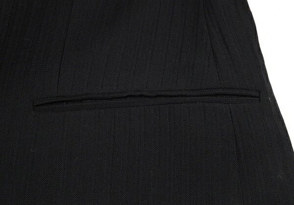 ARMANI COLLEZIONI Shadow Stripe Jacket Black Size 52R