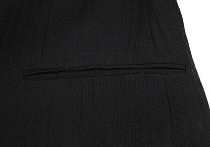 ARMANI COLLEZIONI Shadow Stripe Jacket Black Size 52R