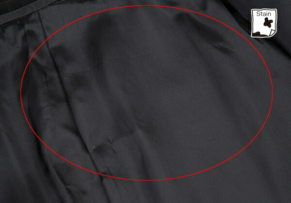 ARMANI COLLEZIONI Shadow Stripe Jacket Black Size 52R