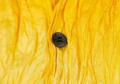 ISSEY MIYAKE Wrinkle Pleated Gradation Jacket Yellow Size M
