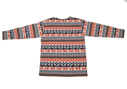 KENZO Wool Nylon All-Over Pattern Sweater Multi Size M