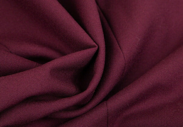 Jean Paul GAULTIER CLASSIQUE Wool Hem Cut Skirt Wine Size 40