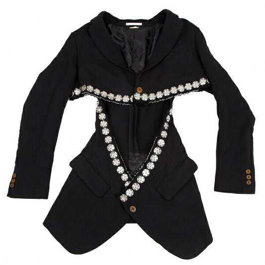 COMME des GARCONS HOMME PLUS 16SS Poly Jacket Black Size XS
