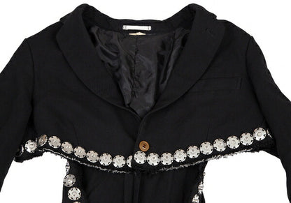 COMME des GARCONS HOMME PLUS 16SS Poly Jacket Black Size XS