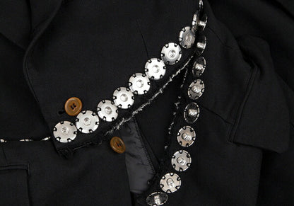COMME des GARCONS HOMME PLUS 16SS Poly Jacket Black Size XS