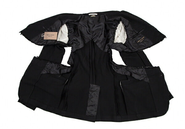 COMME des GARCONS HOMME PLUS 16SS Poly Jacket Black Size XS