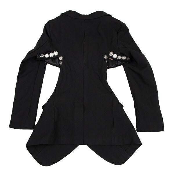 COMME des GARCONS HOMME PLUS 16SS Poly Jacket Black Size XS