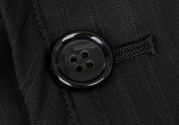 COMME des GARCONS HOMME PLUS Stripe Jacket Black Size XS