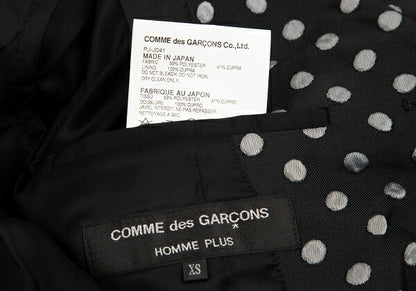 COMME des GARCONS HOMME PLUS 12AW Jacket Black Size XS