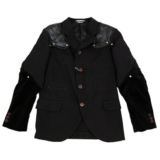 COMME des GARCONS HOMME PLUS 16AW Armor Jacket Black Size XS