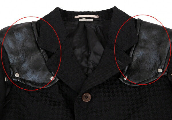 COMME des GARCONS HOMME PLUS 16AW Armor Jacket Black Size XS