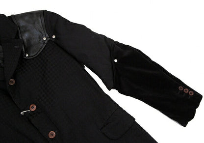 COMME des GARCONS HOMME PLUS 16AW Armor Jacket Black Size XS