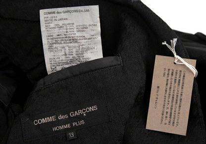 COMME des GARCONS HOMME PLUS 16AW Armor Jacket Black Size XS