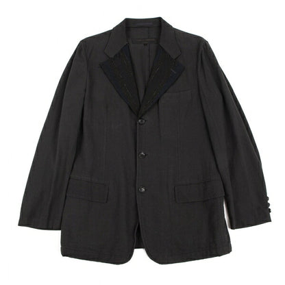 COMME des GARCONS HOMME Garment Wash Jacket Black Size S