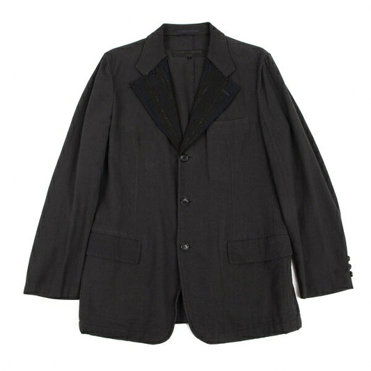 COMME des GARCONS HOMME Garment Wash Jacket Black Size S
