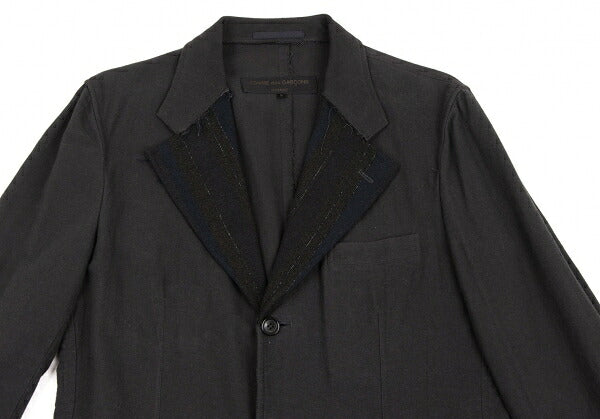 COMME des GARCONS HOMME Garment Wash Jacket Black Size S