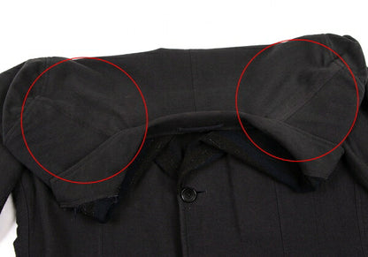 COMME des GARCONS HOMME Garment Wash Jacket Black Size S