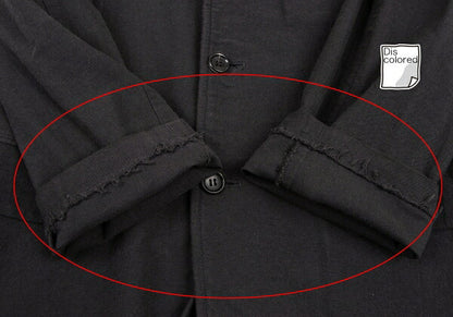 COMME des GARCONS HOMME Garment Wash Jacket Black Size S