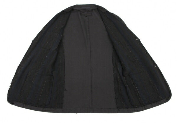 COMME des GARCONS HOMME Garment Wash Jacket Black Size S