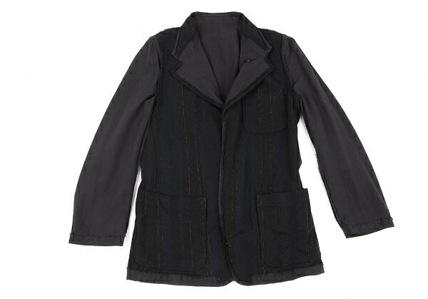 COMME des GARCONS HOMME Garment Wash Jacket Black Size S