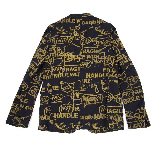 COMME des GARCONS HOMME PLUS Wool Jacket Navy Size S