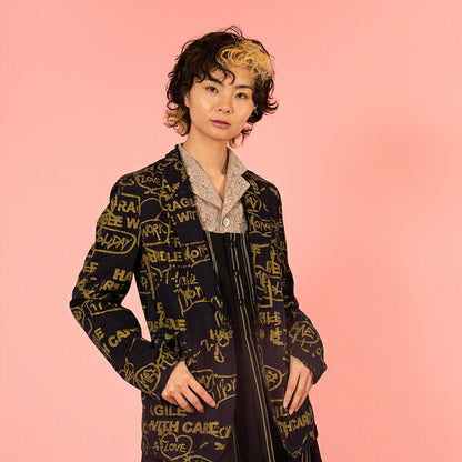 COMME des GARCONS HOMME PLUS Wool Jacket Navy Size S