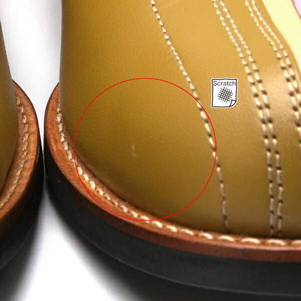 COMME des GARCONS HOMME PLUS 13AW Beige Purple Shoes Size 27cm